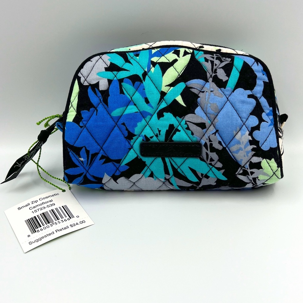 Vera Bradley Small Zip Cosmetic - Camofloral